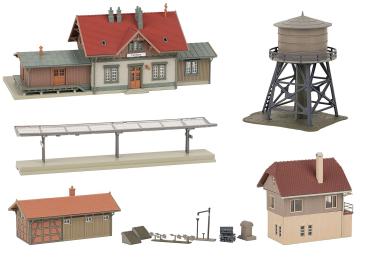 Faller 239011  Aktions-Set Bahnhof Feldsee